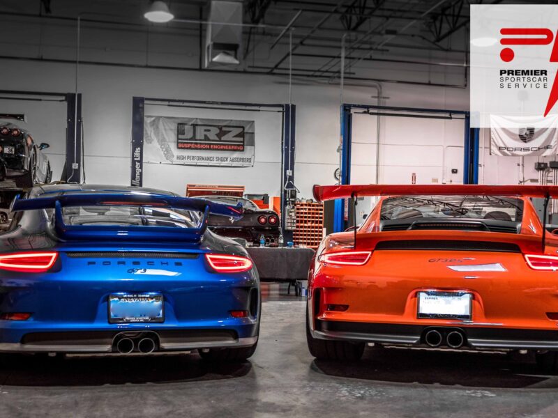 GT3 & GT3RS in for Service
